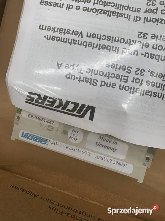 Eaton Vickers EEAPAM523A32 Power Amplifier Warszawa