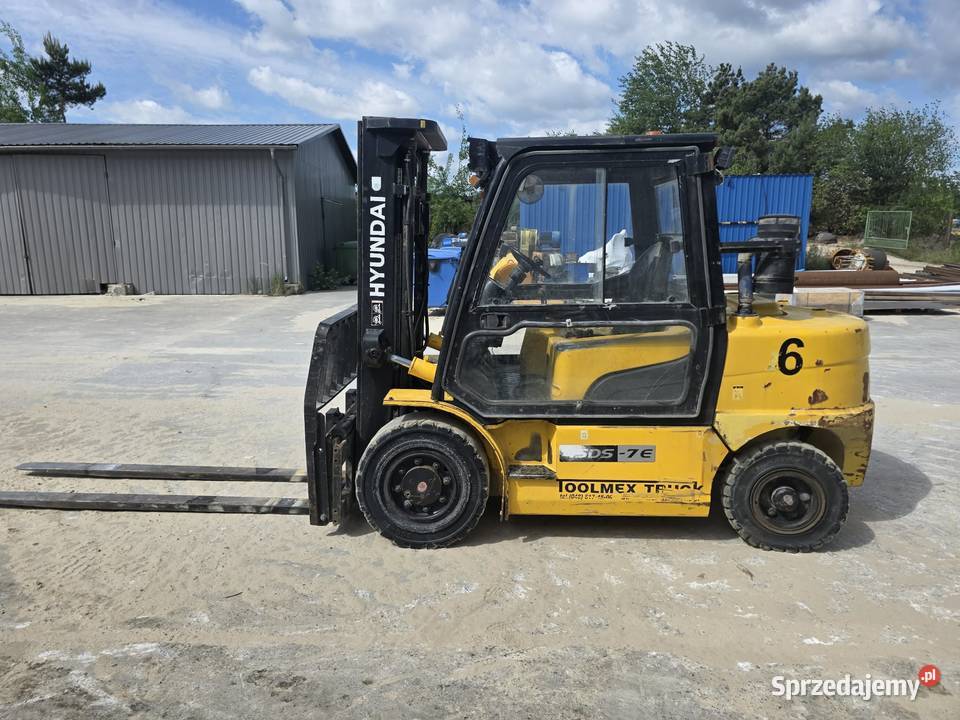 Wózek widłowy Hyundai 45DS7E Grudzeń-Las sprzedam