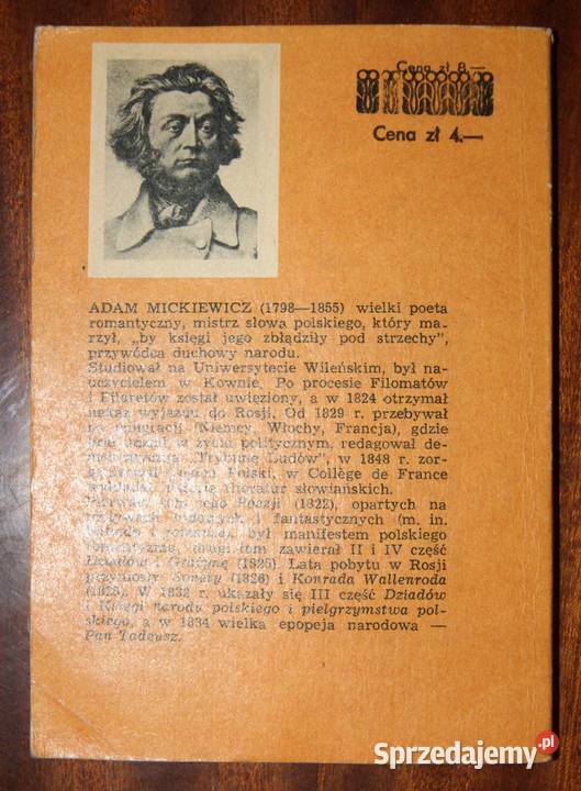 Adam Mickiewicz Grażyna Parczew