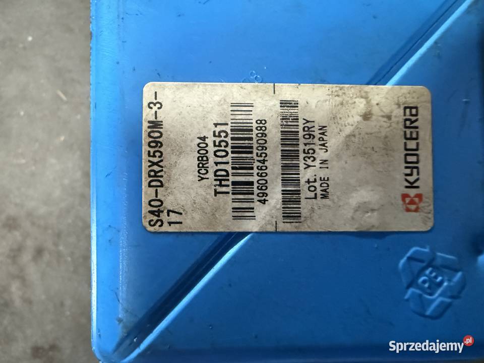 WIERTŁO SKŁADANE KYOCERA S40DRXR590M317 Produkcja Tarnowskie Góry