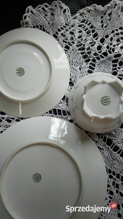 Filiżanka spodek i talerzyk Schlaggenwald