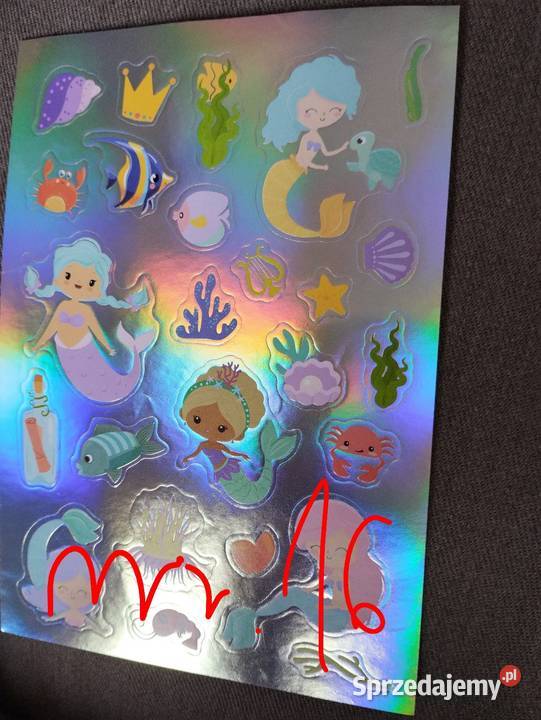 Odblaskowe naklejki syrenki Siemiatycze sprzedam