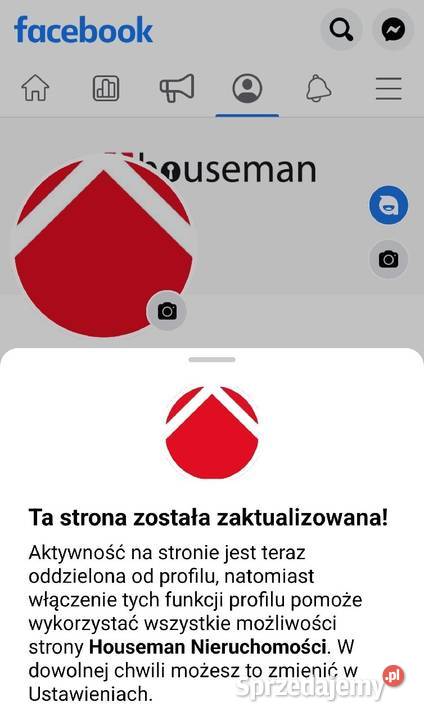 Domena logo fb cms nieruchomości Wrocław