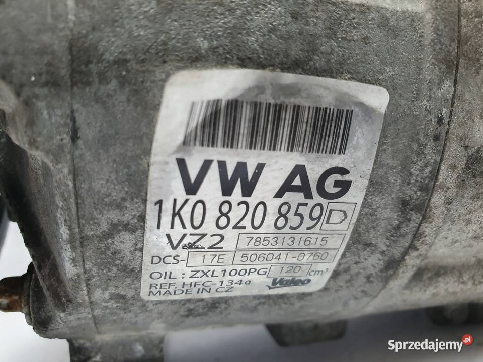 KOMPRESOR SPRĘŻARKI VW Passat B6 20 FSI lubelskie Chełm