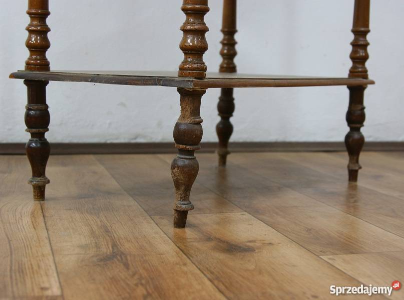 Oryginalna Etażerka Eklektyczna AntykiMarki mazowieckie