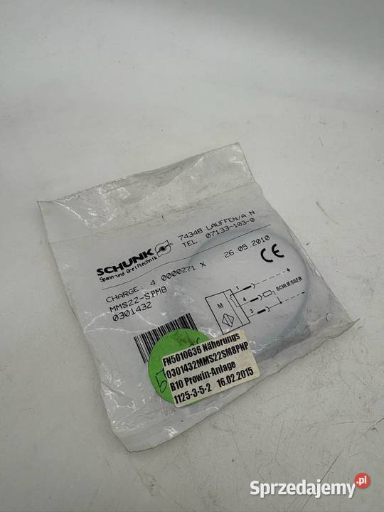 Schunk MMS22SPM8 0301032 Przełącznik magnetyczny mazowieckie Warszawa