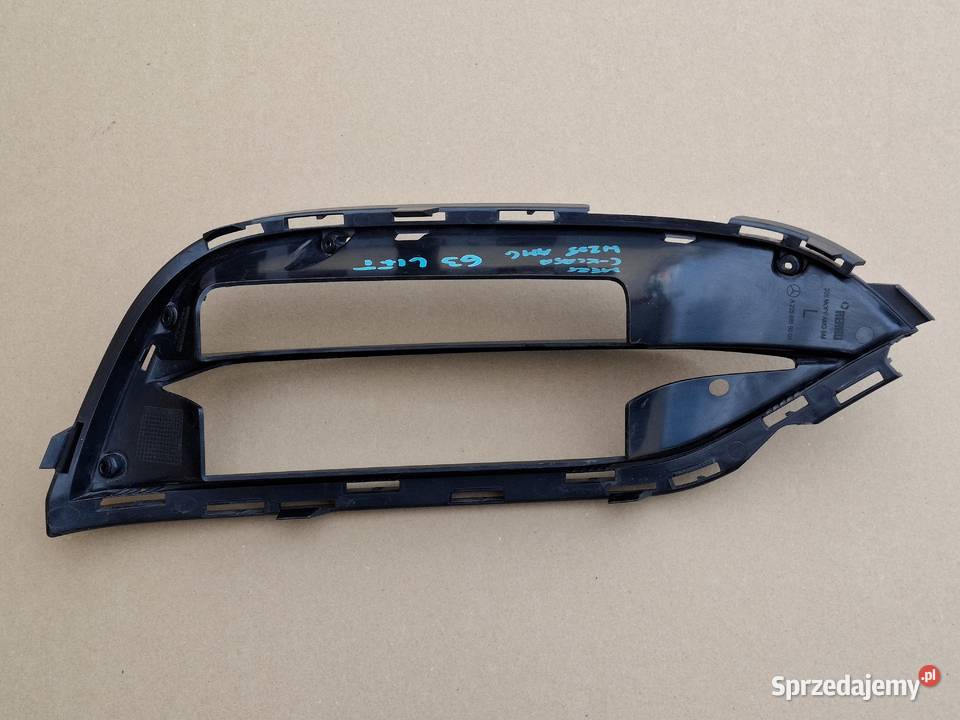 MERCEDES CKLASA W205 63 AMG KRATKA ZDERZAKA LEWA Bieleń
