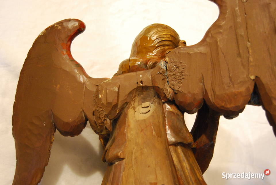 Rzeźba anioła ok XVIII wiek ok 17501800 r Poznań