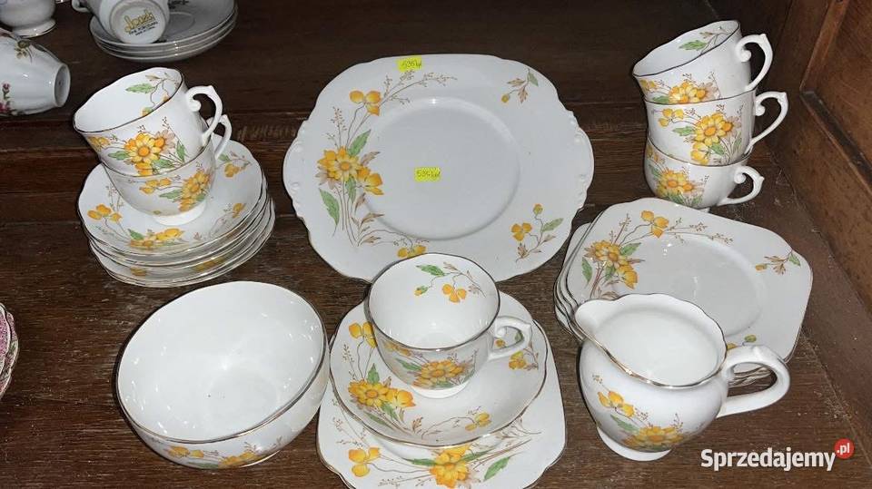 Roslyn Made in England Serwis deserowy pomorskie