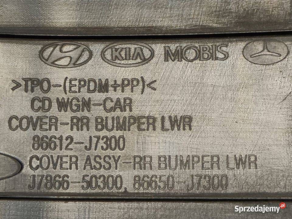 KIA CEED 3 III KOMBI DYFUZOR SPOILER ZDERZAKA wielkopolskie Pleszew