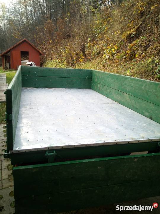 Przyczepa dwukołowa dwukołówka Lutcza sprzedam