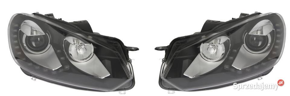 Volkswagen Golf VI 0816 Reflektor przedni lampa Lampy przednie Łódź