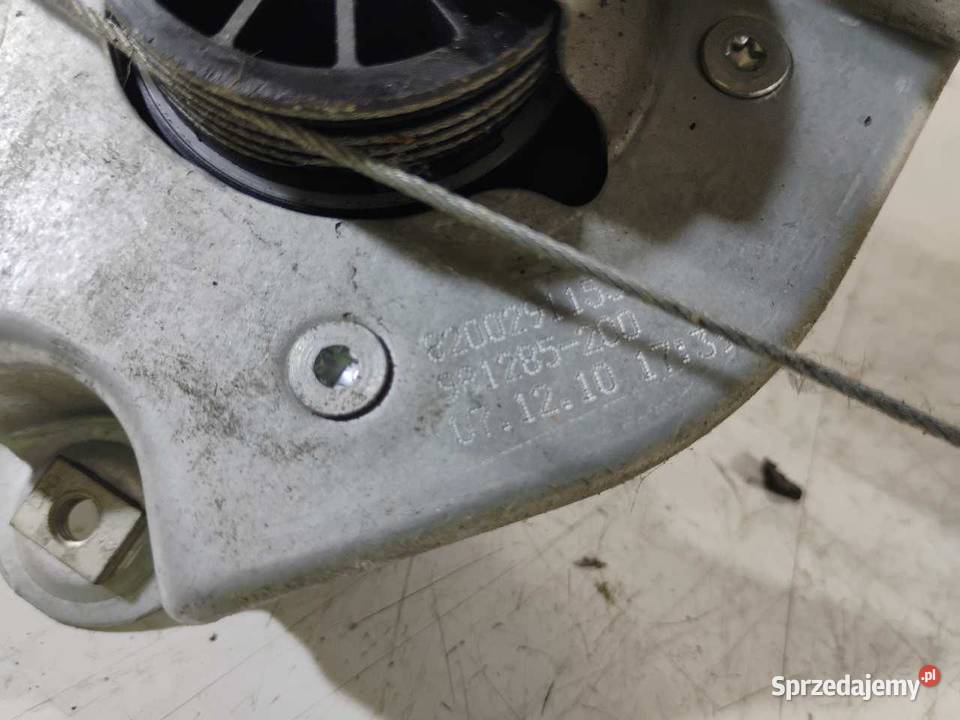MECHANIZM PODNOŚNIK SZYBY PRAWY TYŁ RENAULT CLIO osobowe wielkopolskie