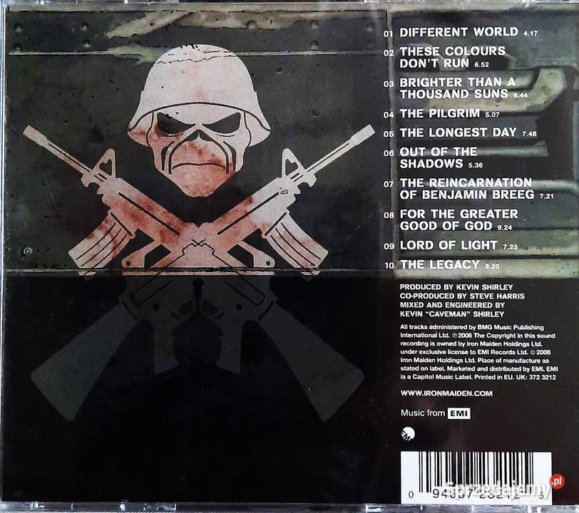 Znakomity Album CD IRON MAIDEN A Matter of Life