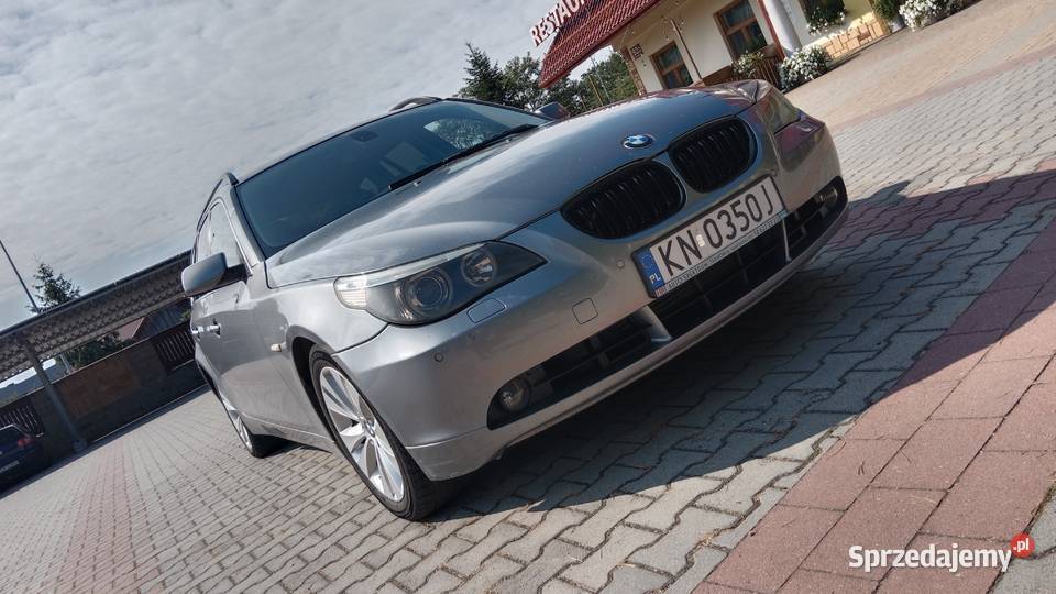 BMW E61 535d 272 nieuszkodzony Nowa Jastrząbka sprzedam