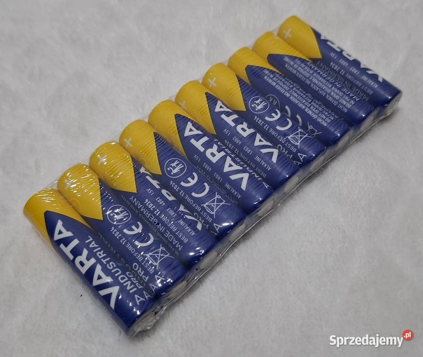 Bateria AAA LR03 15V Varta Industrial PRO 10 Czeladź