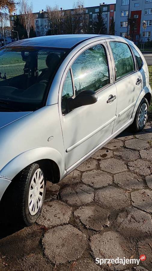 Citroen C 3 14 benzyna srebrny Motoryzacja