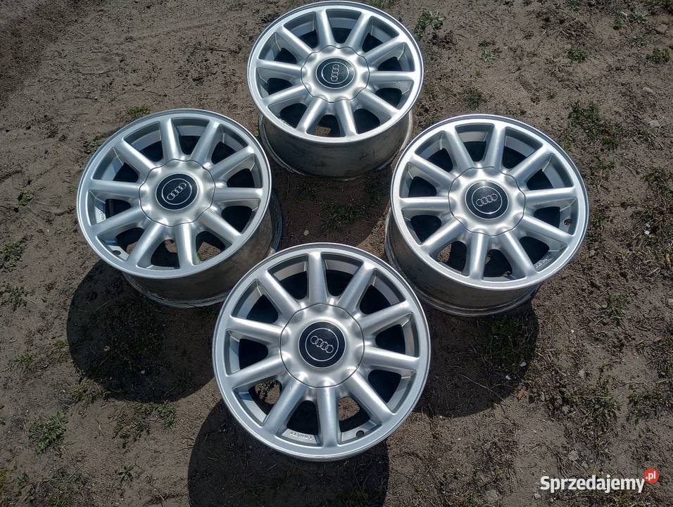 4x108 AUDI 80 Alufelgi Oryginalne 15 Felgi Motoryzacja Brześć Kujawski