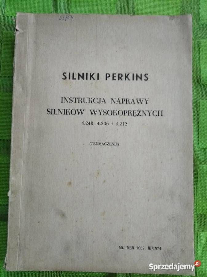 Ursus MF Instrukcja napraw silników Perkins Lublin