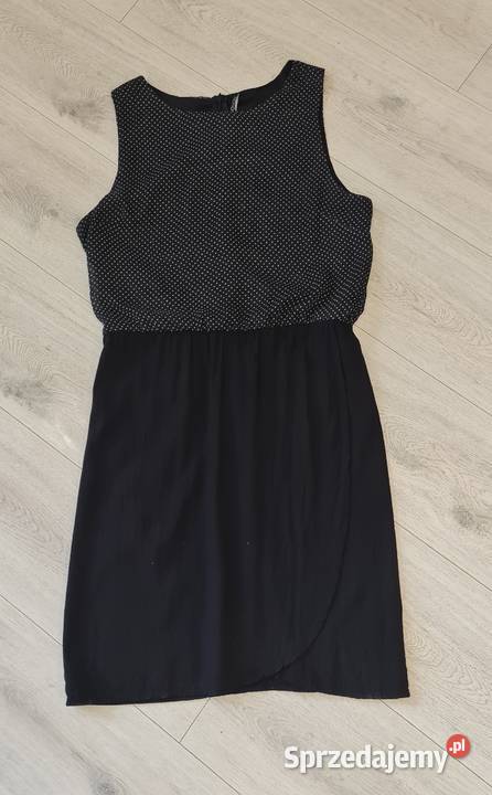 Sukienka damska czerń groszki 38M Łódź