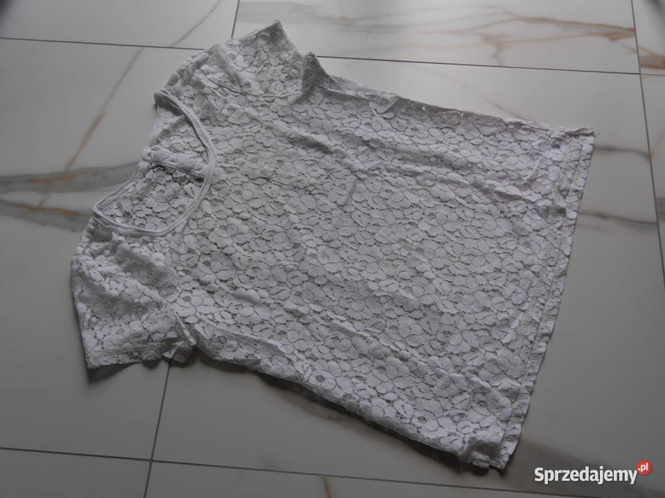 HM koronkowa bluzeczka kieszonka 38 M H&M dolnośląskie Wrocław sprzedam