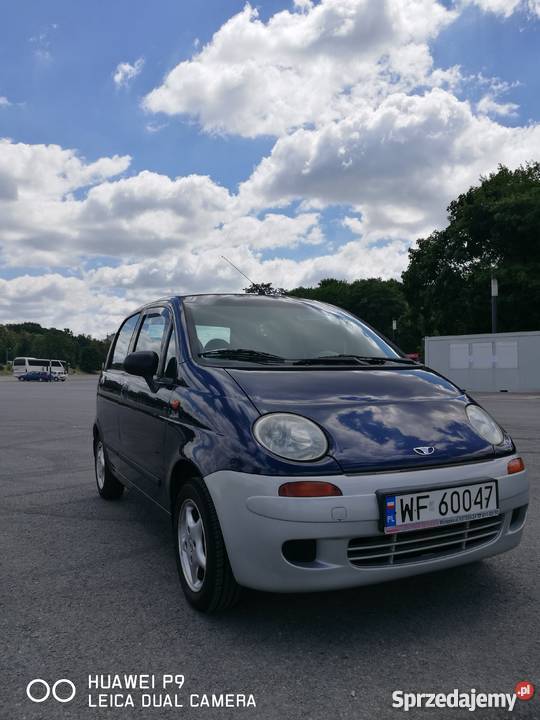Sprzedam DAEWOO MATIZ style 2003r Zadbany Samochody osobowe Warszawa