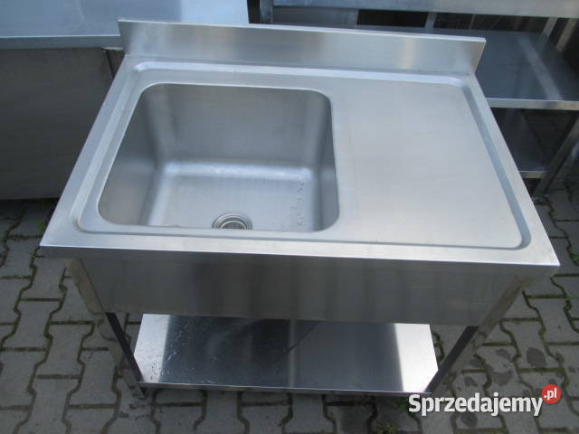 Zlew Gastronomiczny 1 Komorowy z półką 1007085 Ostrów Wielkopolski