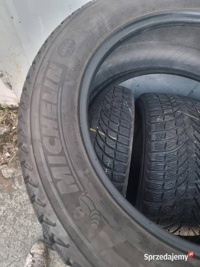 Opony zimowe 23555r18 Michelin 2017 śląskie Gliwice sprzedam