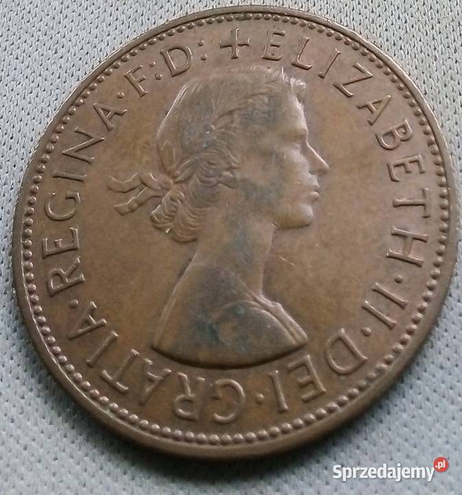 WIELKA BRYTANIAONE PENNY1967 r 3 Numizmatyka Legionowo