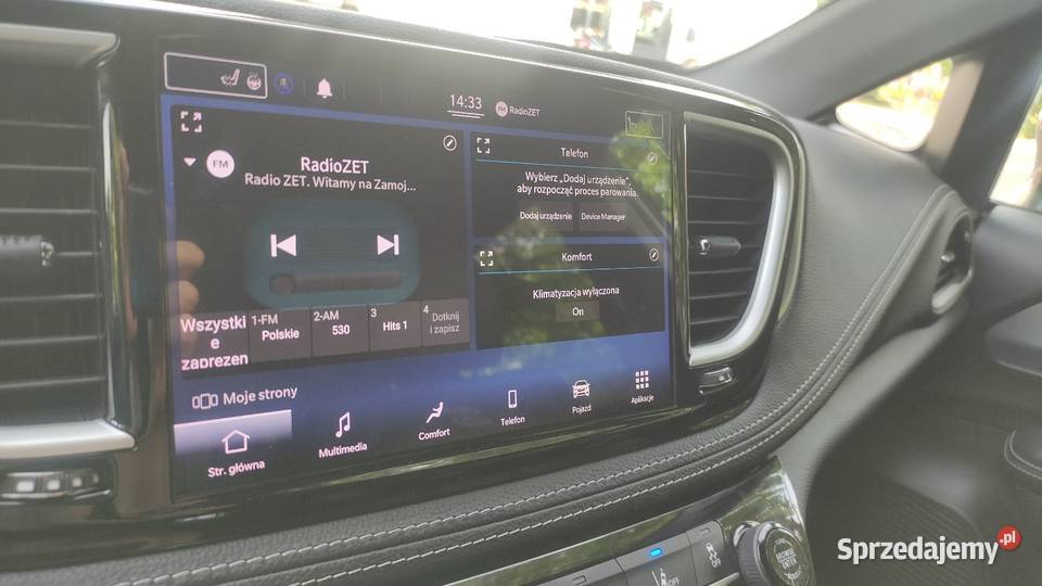 Chrysler Pacifica Voyager USA na EU Konwersja Naprawa i warsztat Zamość