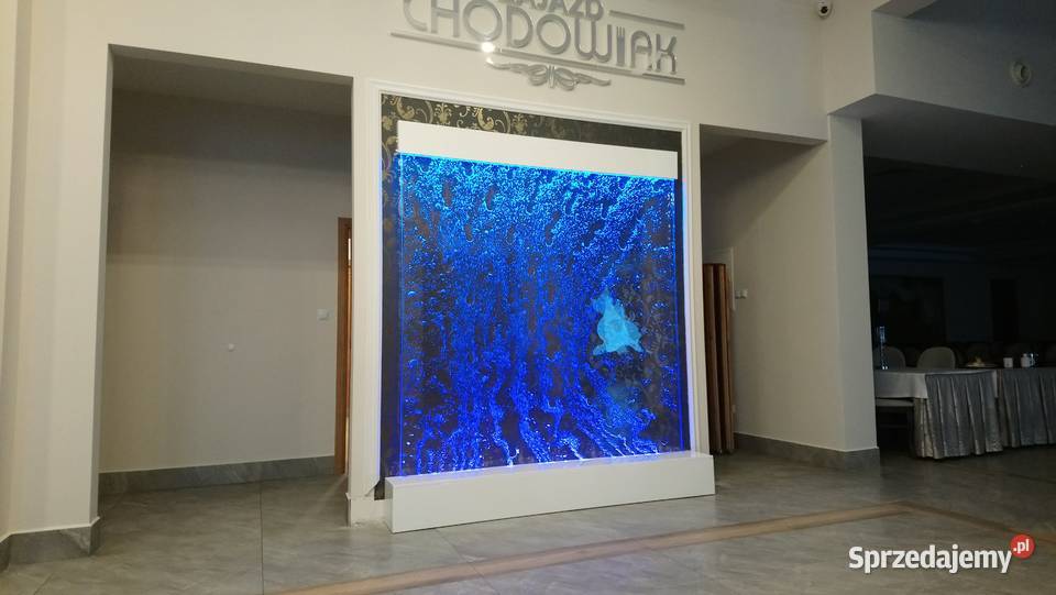 Ściana wodna dancing bubble wall 150x210 Warszawa