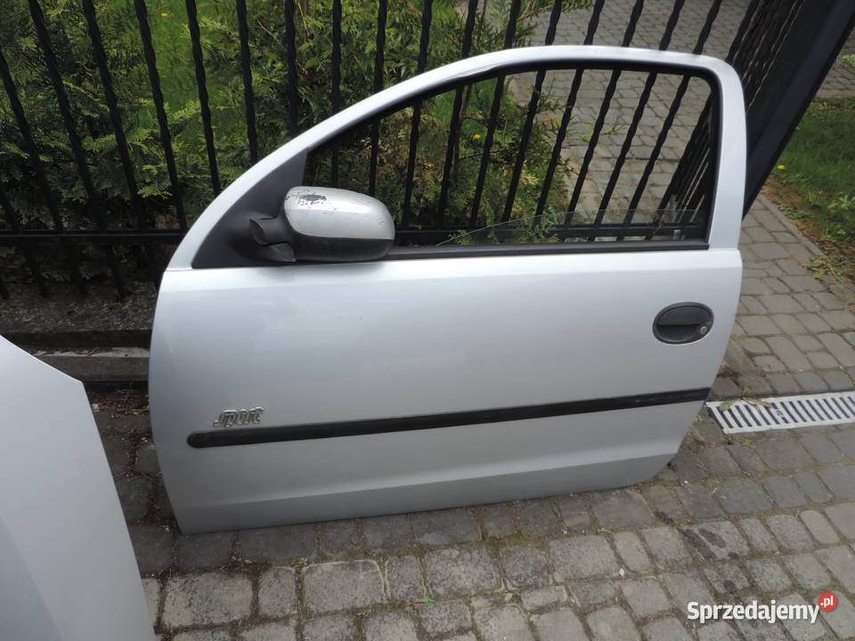 DRZWI LEWY PRZÓD OPEL CORSA C 3D Z157
