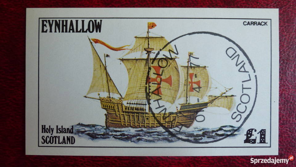 Znaczek bloczek Wielka Brytania Scotland Filatelistyka mazowieckie Warszawa