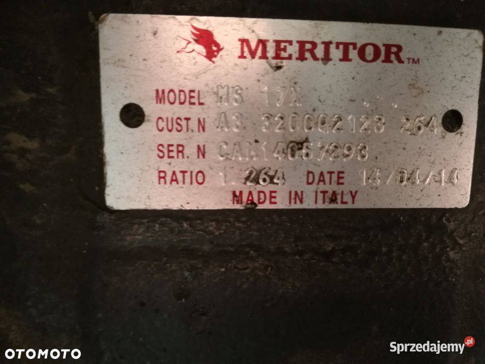 MOST KOMPLETNY IVECO STRALIS EURO 6 MERITOR osobowe Osiek