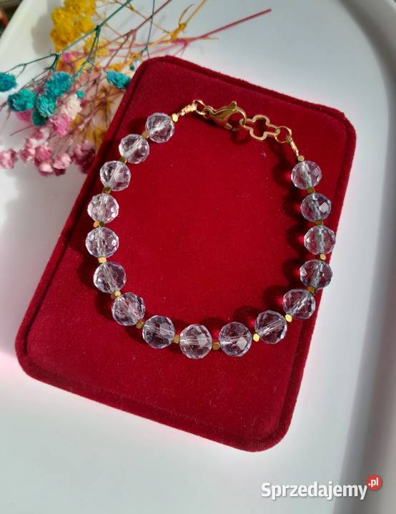 Bransoletka z naturalnym topazem Kozienice