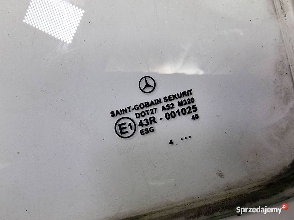 SZYBA BOCZNA MERCEDES BENZ SPRINTER 311 osobowe Lipno