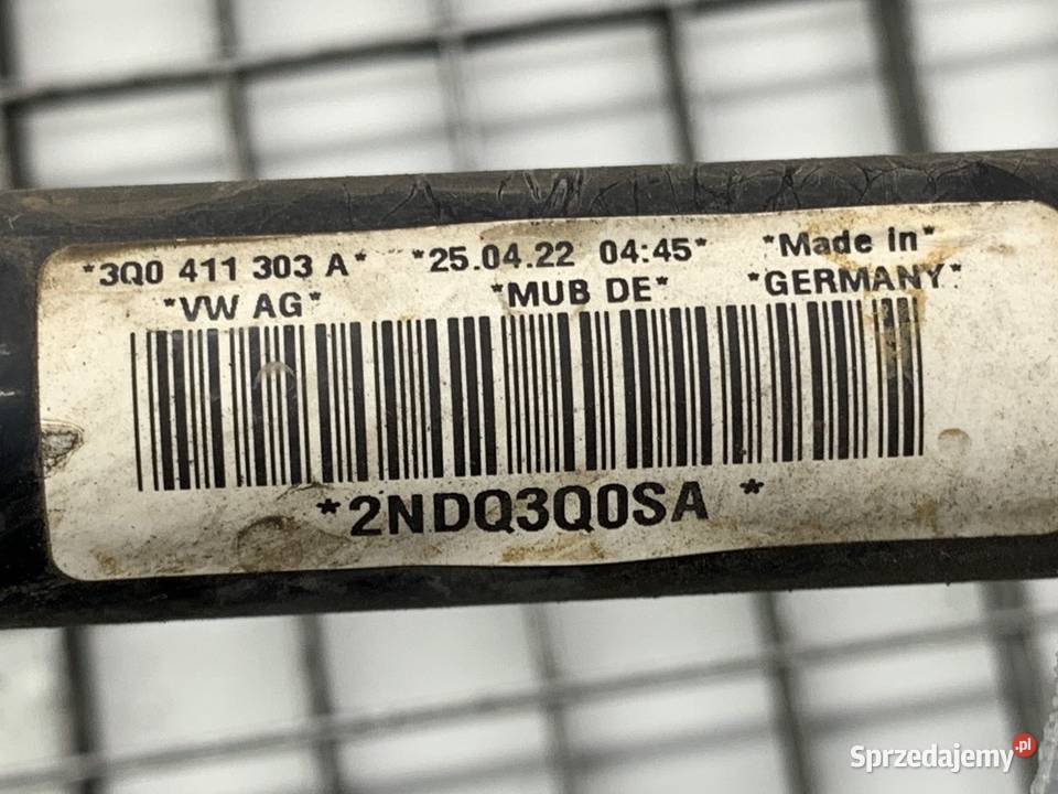 DRĄŻEK STABILIZATORA PRZÓD VW PASSAT B8