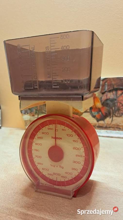 Waga kuchenna retro Hanson Made in Ireland Wagi i miarki kuchenne sprzedam