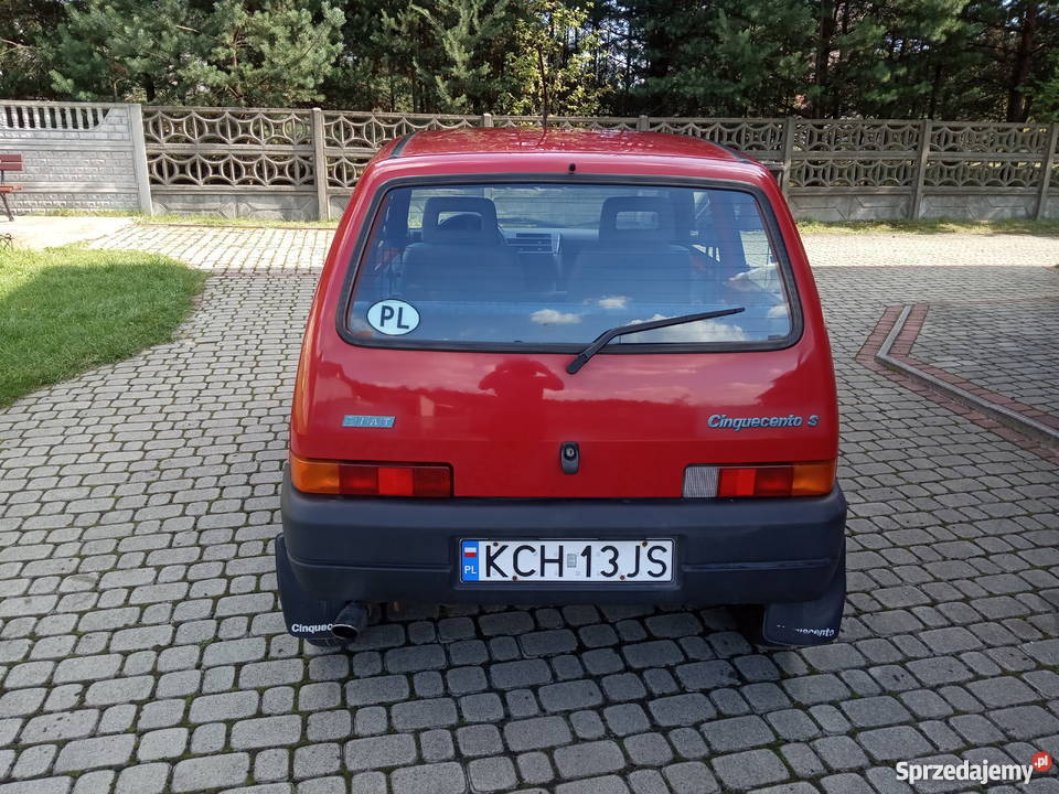 Sprzedam Fiata Cinquecento 900 małopolskie Młoszowa