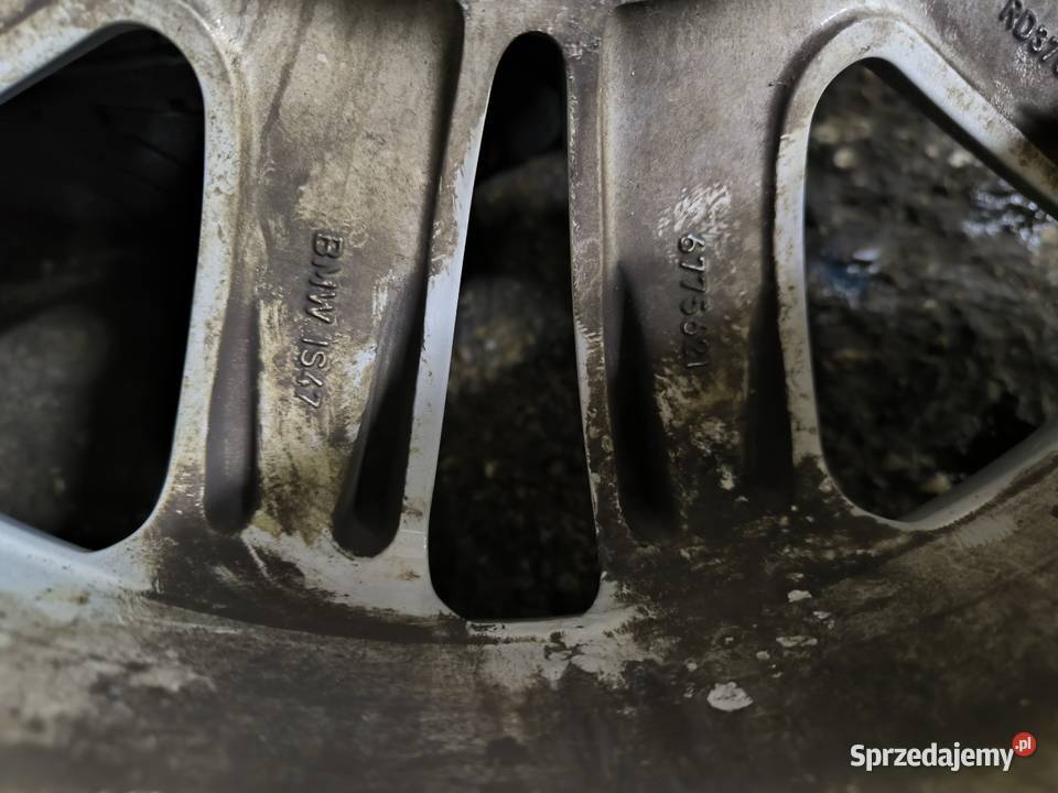 Komplet kół BMW 17 styling 141 5x120 7jx17 et47 Samochodowe Jastrzębie-Zdrój