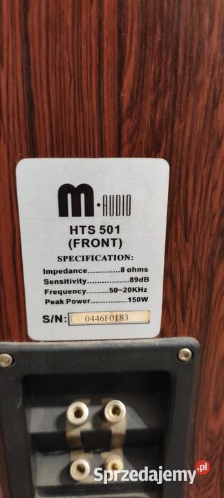 Kolumny M AUDIO HTS 501 Nowy Dwór Mazowiecki