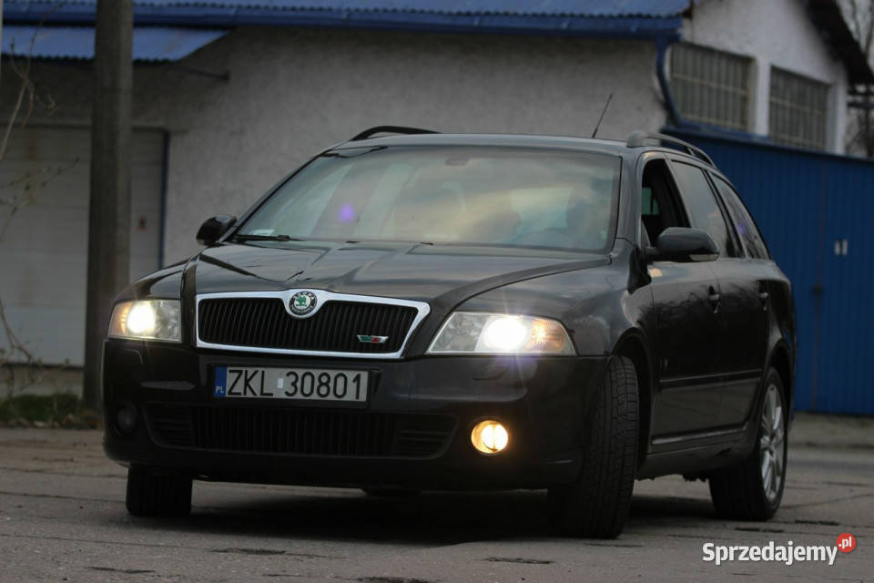 koda Octavia 2007r 20 TDI RS 170 Skóry ALUSY Hak 1968cm3 Nysa