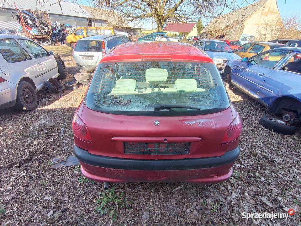 Peugeot 206 11 44 kW 2003 r dawca części Szklarka Myślniewska