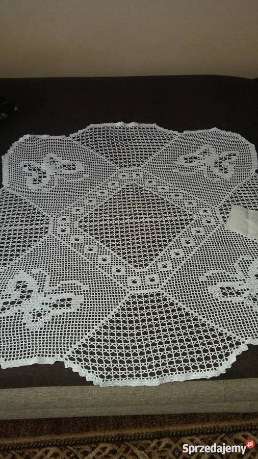 Obrusik kwadratowy na stolik Dom i Ogród Miastko