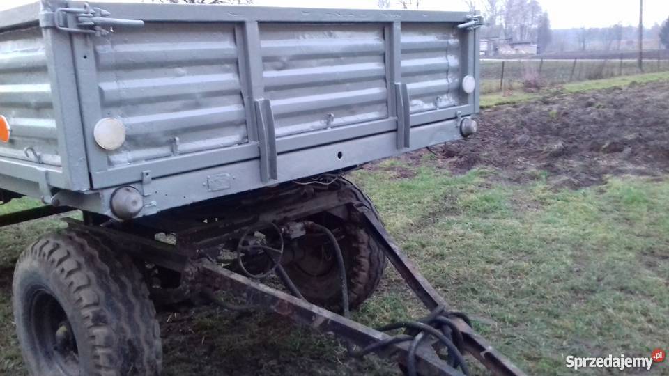 przyczepa rolnicza autosan D732 koła balonowe