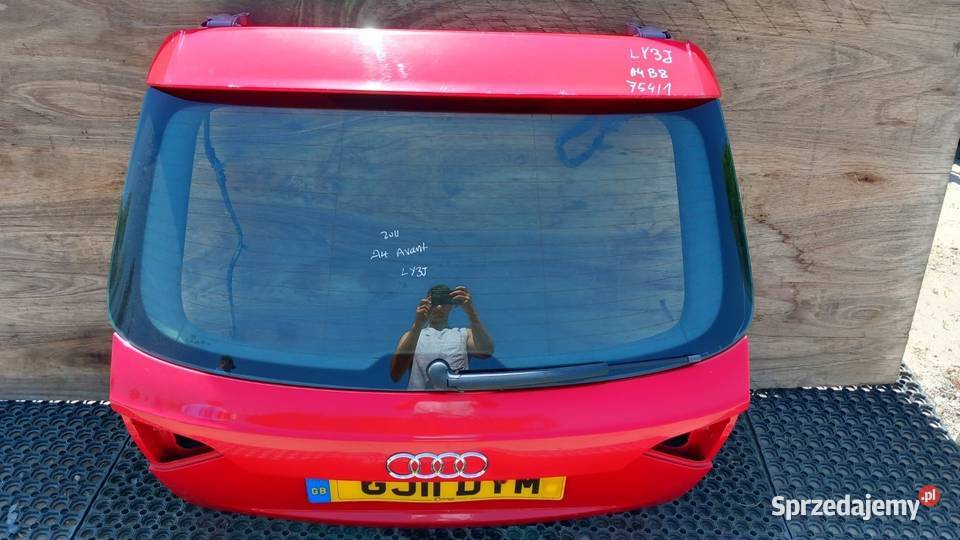 AUDI A4 B8 KOMBI KLAPA TYŁ LY3J Zbierkowo