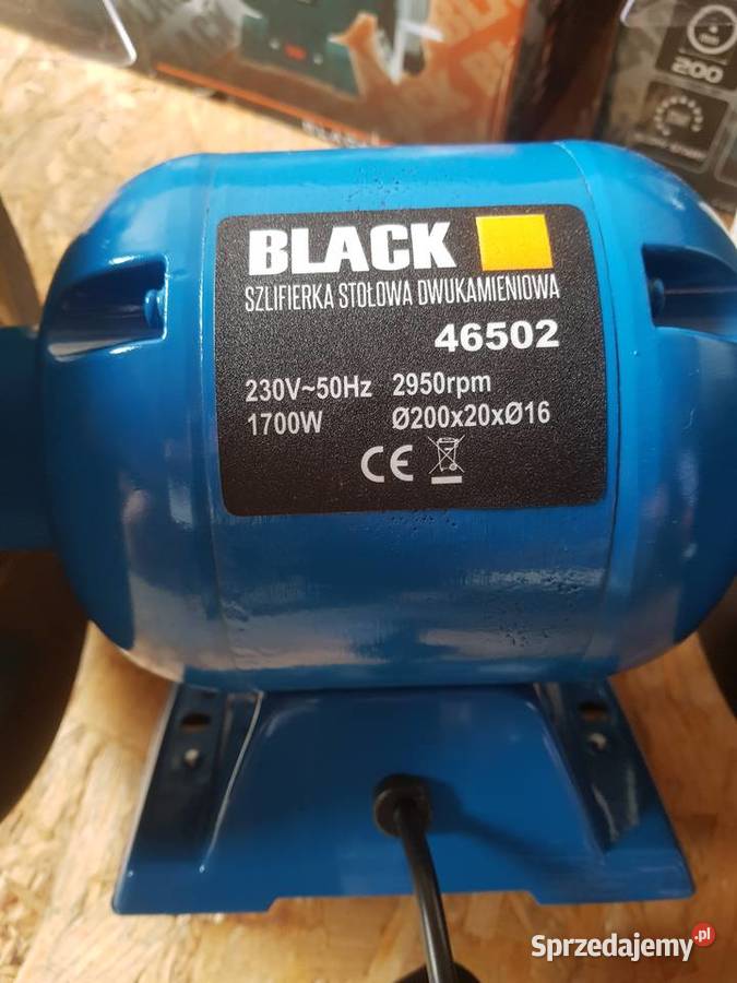 SZLIFIERKA STOŁOWA 1700W 2xKAMIEŃ 200 MM