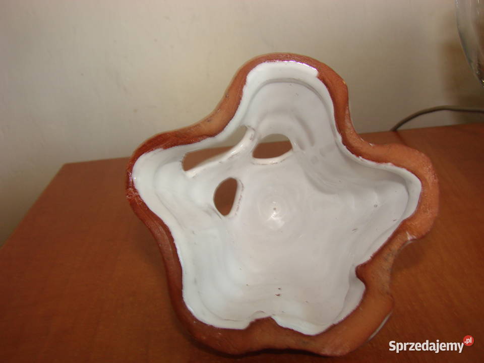 Duch ceramiczny świecznik