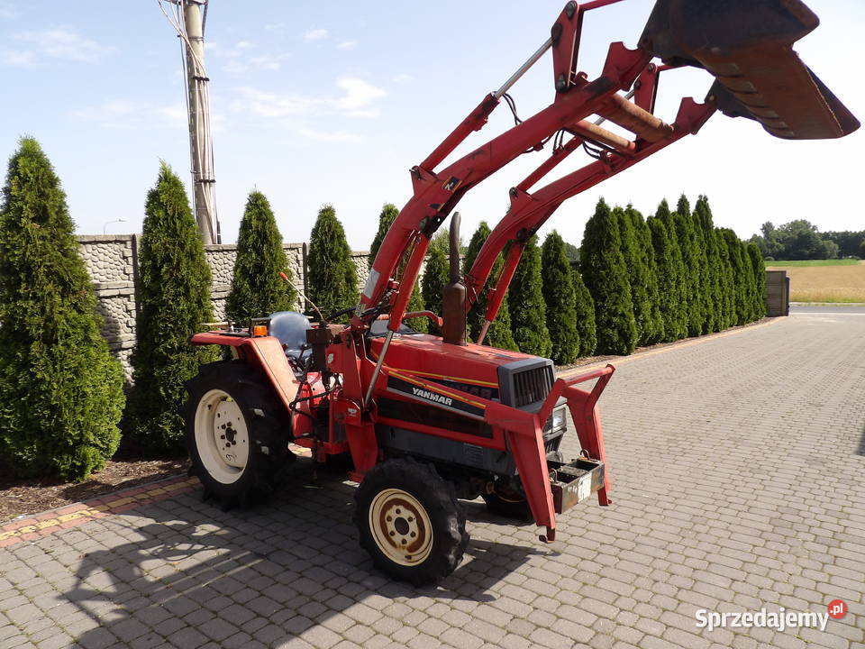 Yanmar F20 4x4 20 ładowacz TUR mini traktor Yanmar Włoszakowice