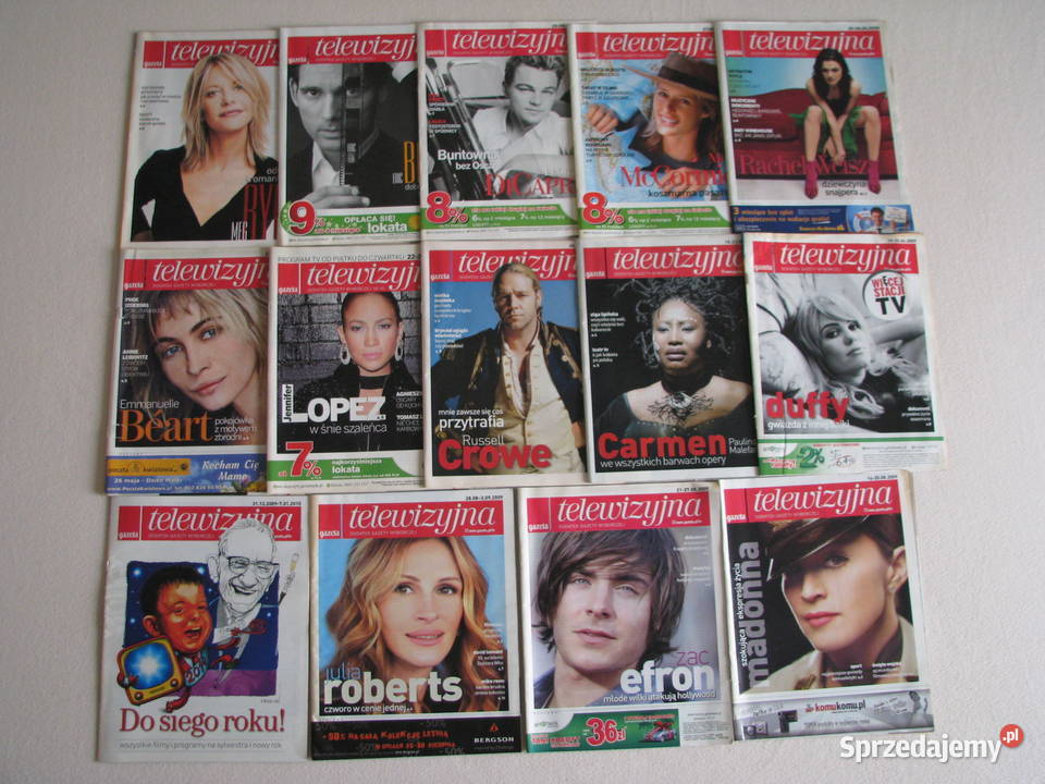 Gazeta telewizyjna TV Gazeta Wyborcza z lat 2008 Brzegi